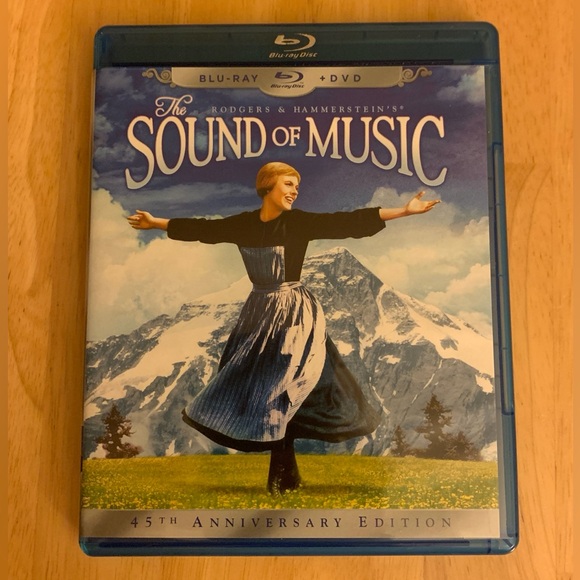 🔥BOGO // The Sound of Music (1965) 45th Anniversary Ed. Blu-Ray & DVD 3-Disc Set - Picture 1 of 6